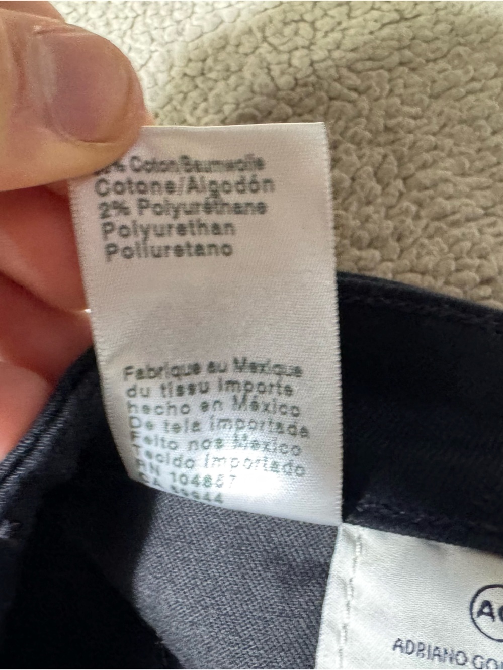 Adriano Goldschmied Jeans Womens 25R Alexxis Slim High Rise Vintage Slim 25x28.5 - Picture 9 of 15
